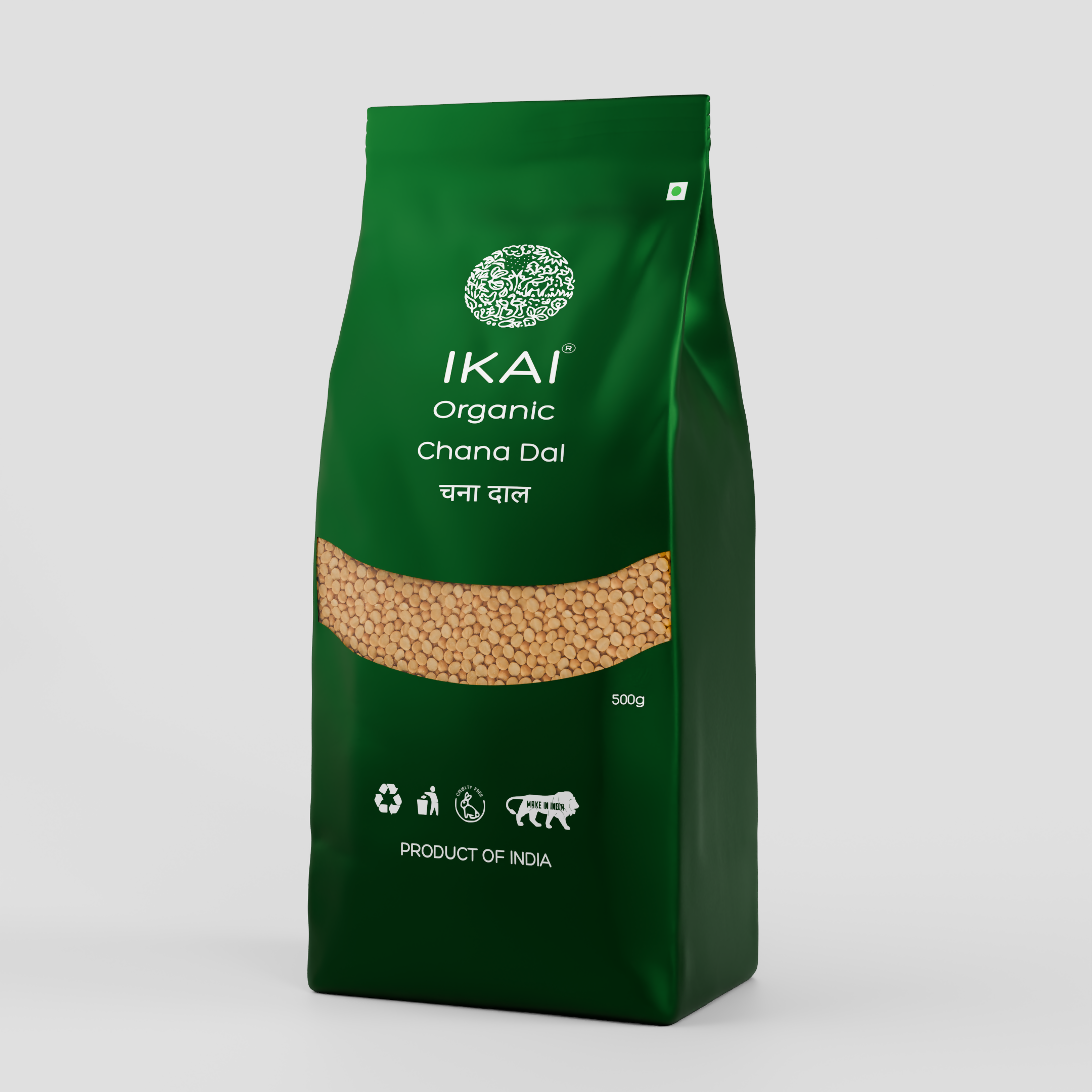 IKAI Organic Chana Dal IKAI