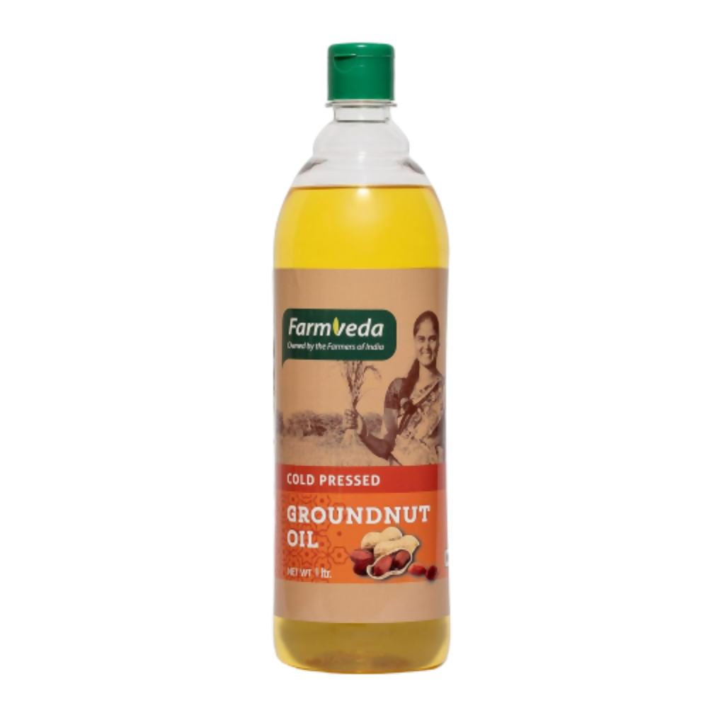 Farmveda Cold Pressed Groundnut Oil - Safuron
