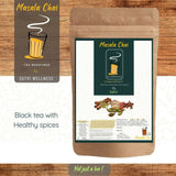 Satvi Wellness Masala Chai | Masala tea | Black tea with spices and herbs | Karak tea Satvi Wellness