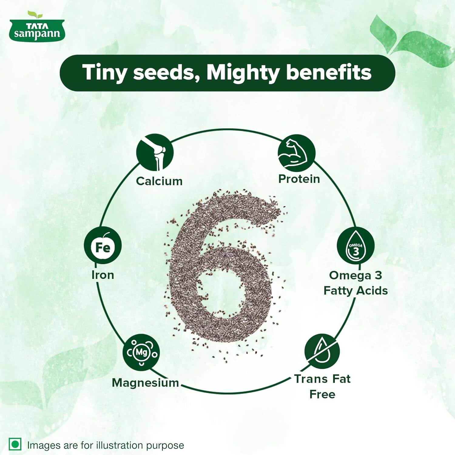 Tata Sampann Premium Chia Seeds Tata