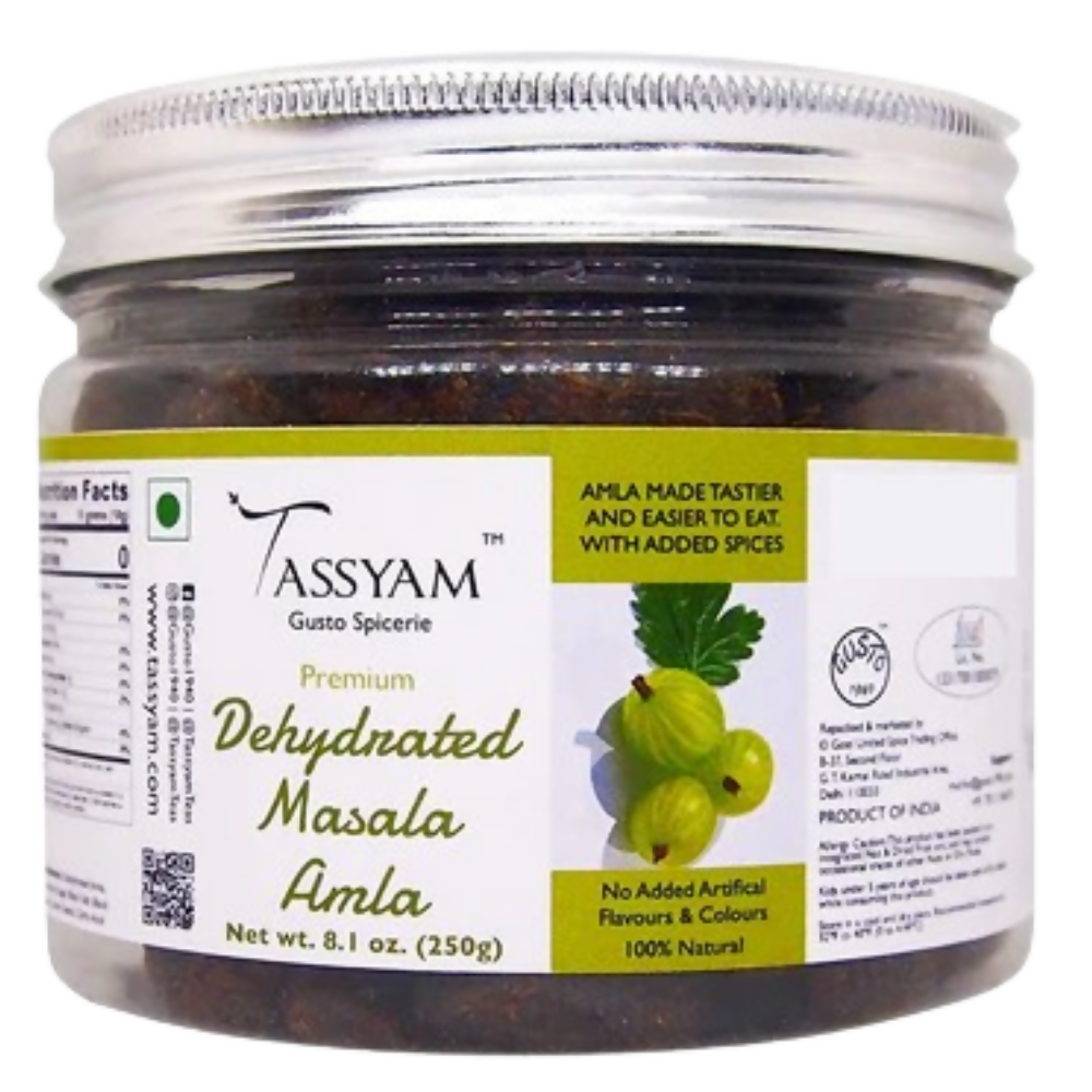 Tassyam Organics Dehydrated Masala Amla Slices - Safuron