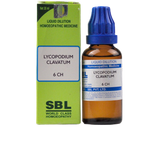 SBL Homeopathy Lycopodium Clavatum Dilution 6 CH