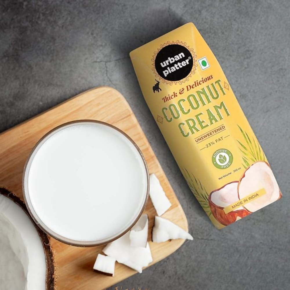 Urban Platter Unsweetened Coconut Cream Urban Platter
