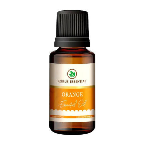 Korus Essential Sweet Orange Essential Oil - Therapeutic Grade - Safuron