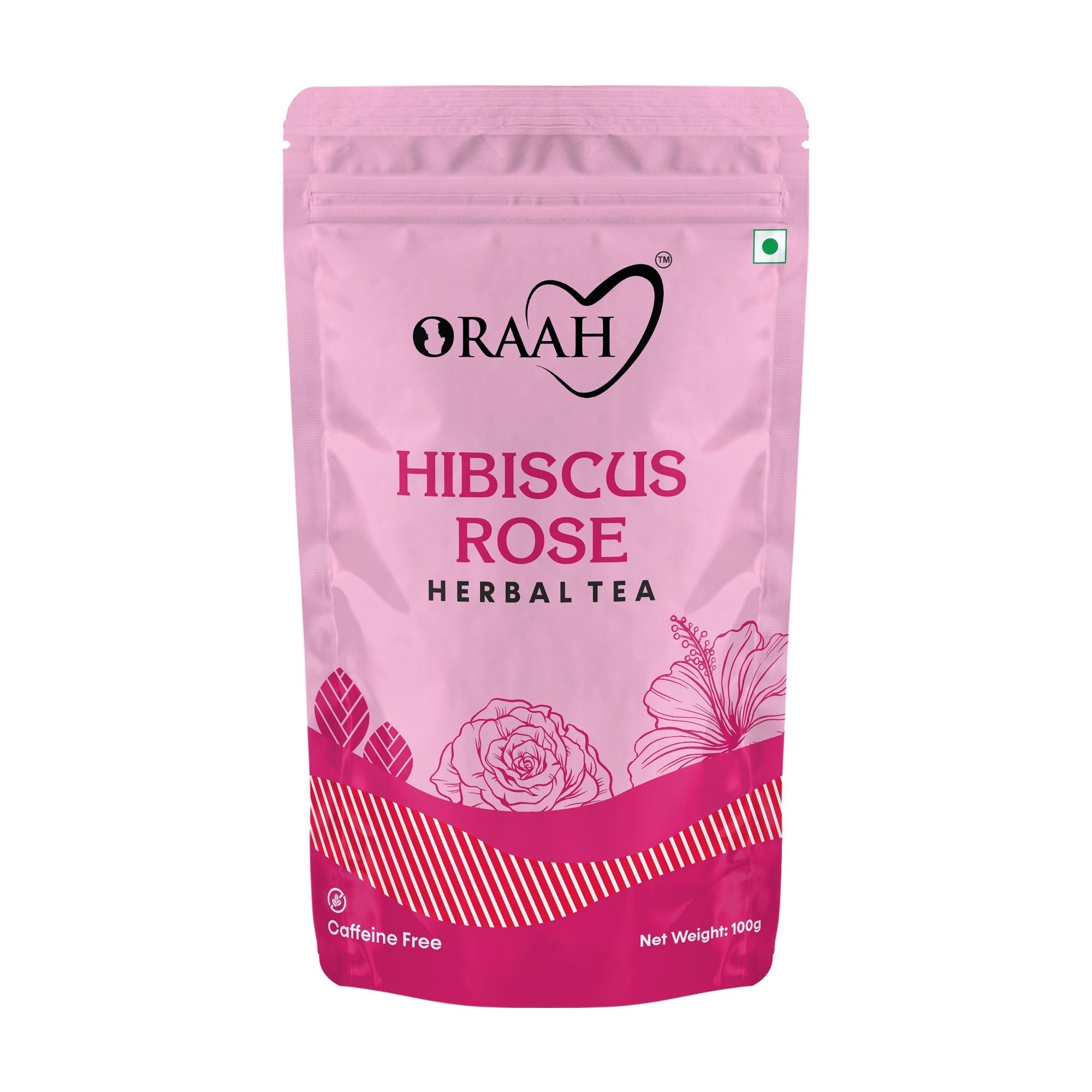 Oraah Hibiscus Rose Herbal Tea Oraah