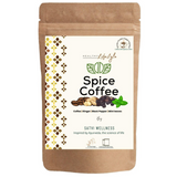 Satvi Wellness Chukkukappi With Mint Spice Coffee With Ginger, Black Pepper In Biodegradable Tea Bags | Spice and Mint Coffee | Herbal Infusions Satvi Wellness