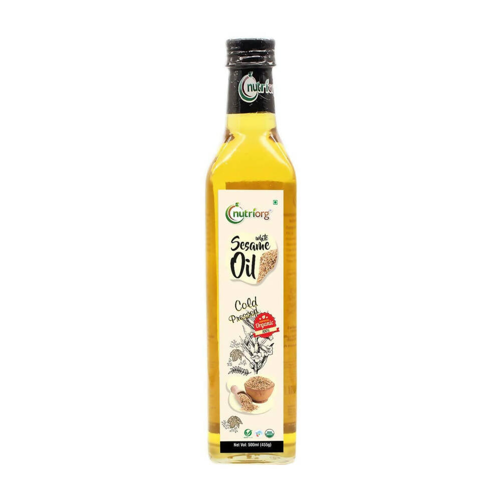 Nutriorg Organic White Sesame Oil - Safuron
