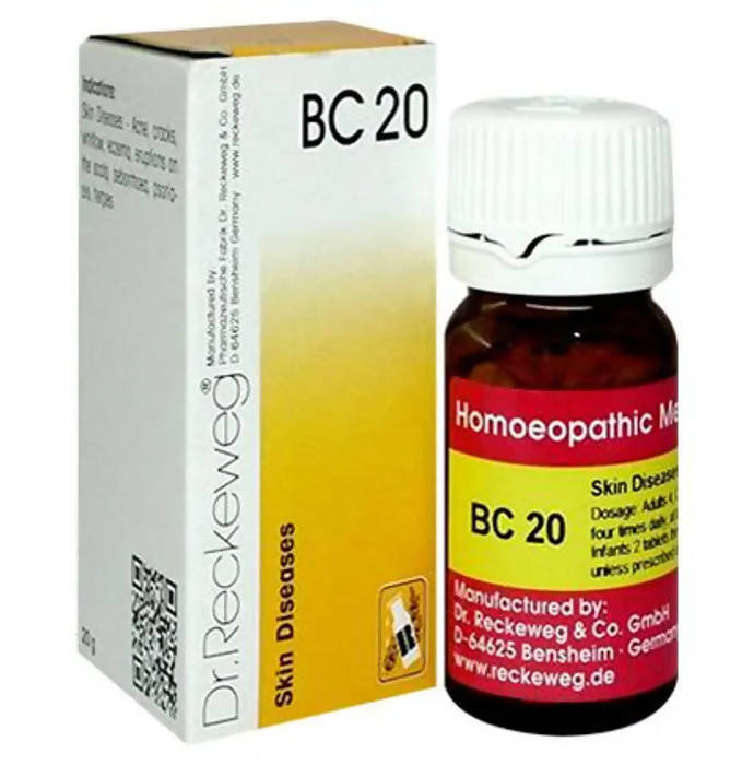 Dr. Reckeweg Bio Combination 20 (BC 20) Tablets - Safuron Naturals