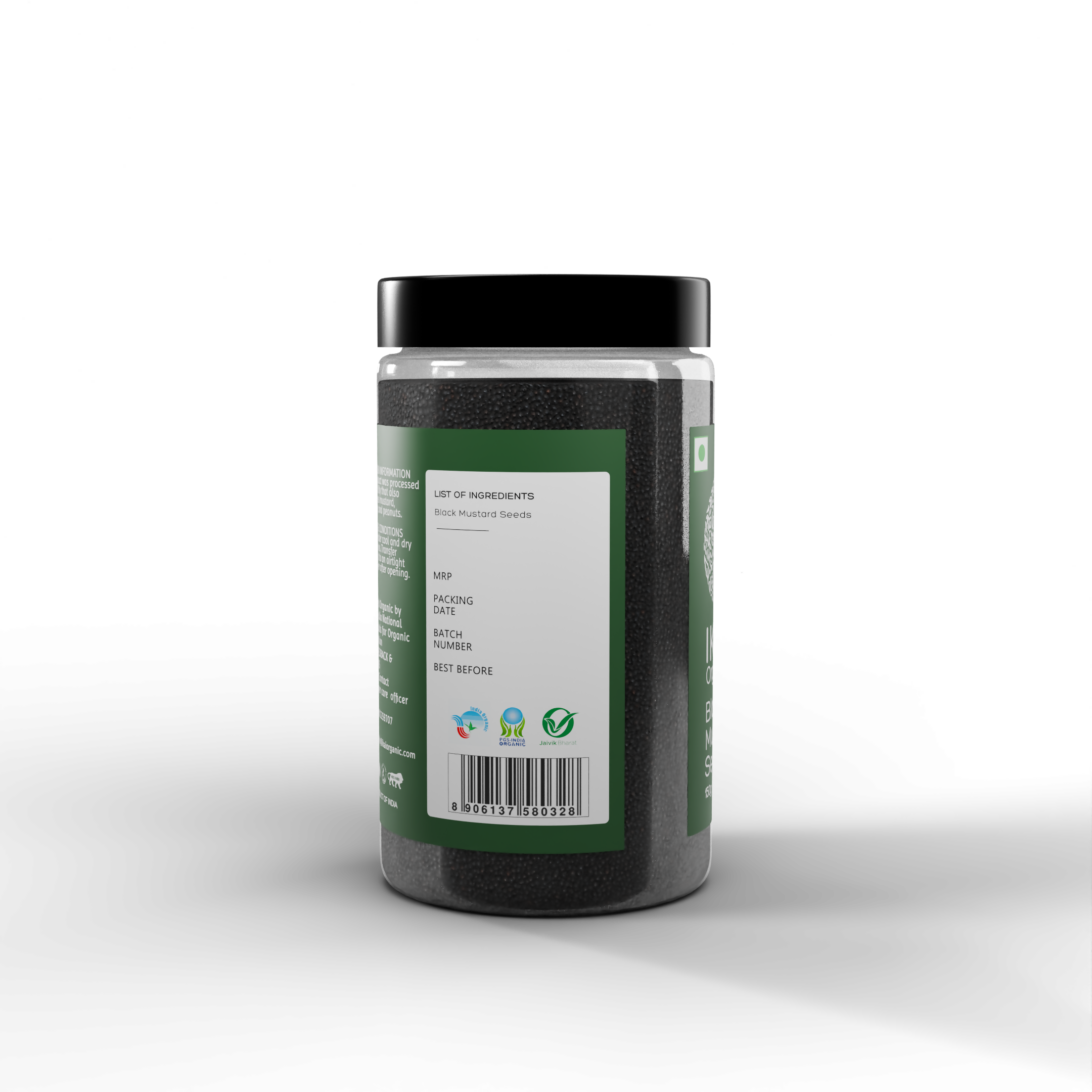 IKAI Organic Black Mustard Seeds IKAI