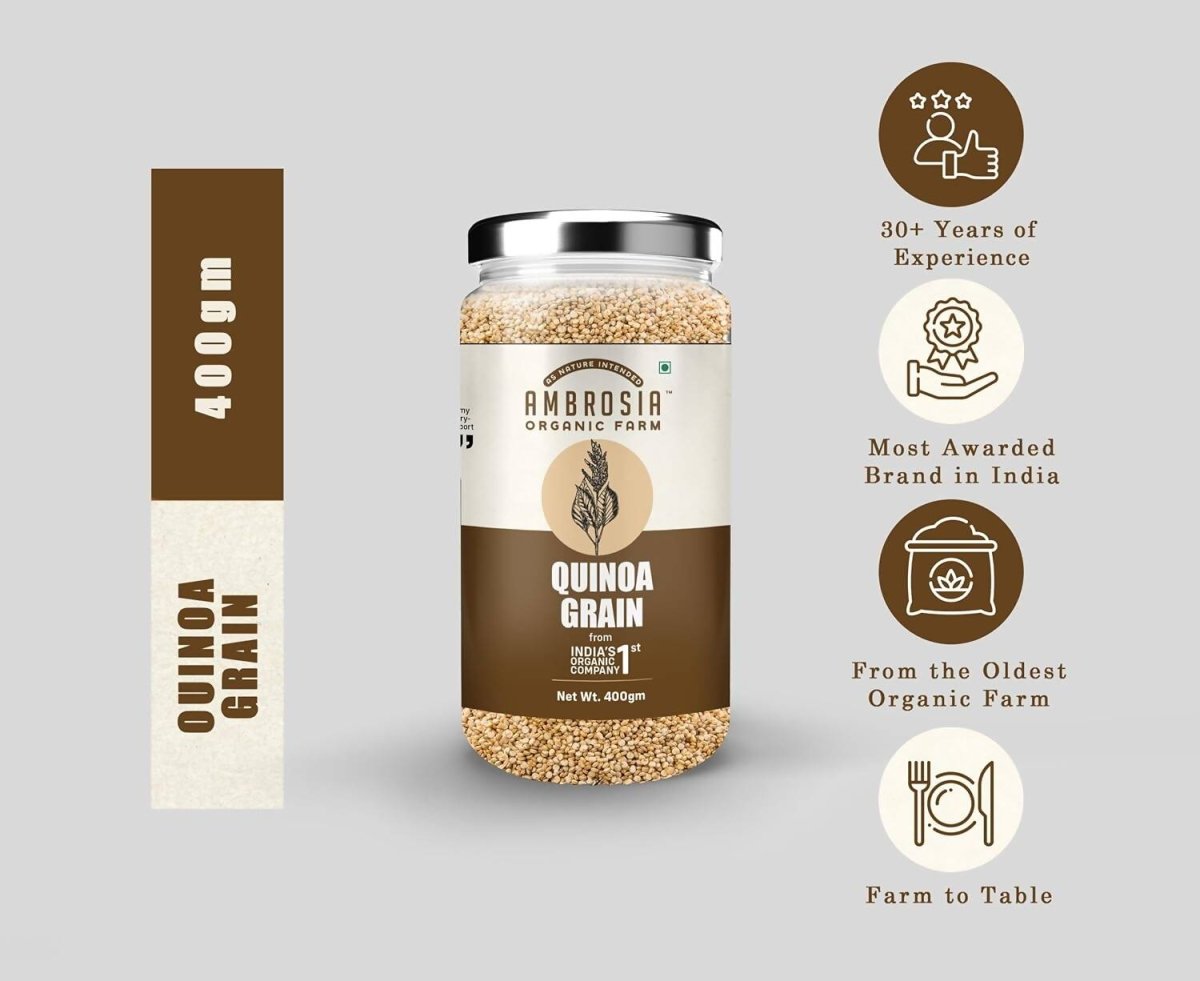 Ambrosia Organic Farm Quinoa Grain Ambrosia Organic Farm