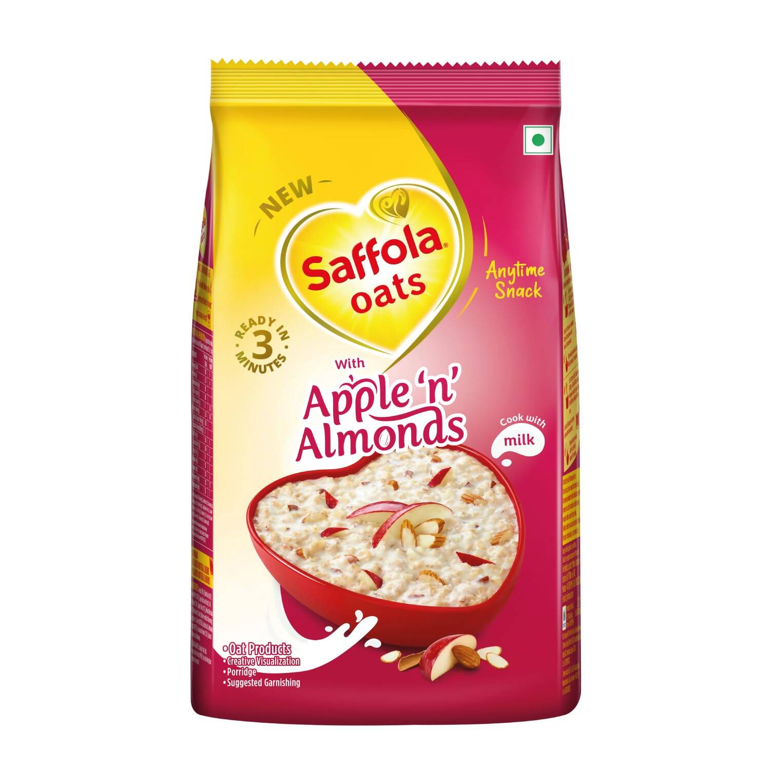 Saffola Oats with Apple 'n' Almonds Saffola