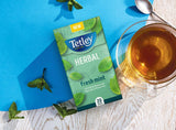 Tetley Herbal Fresh Mint Tea Bags Tetley