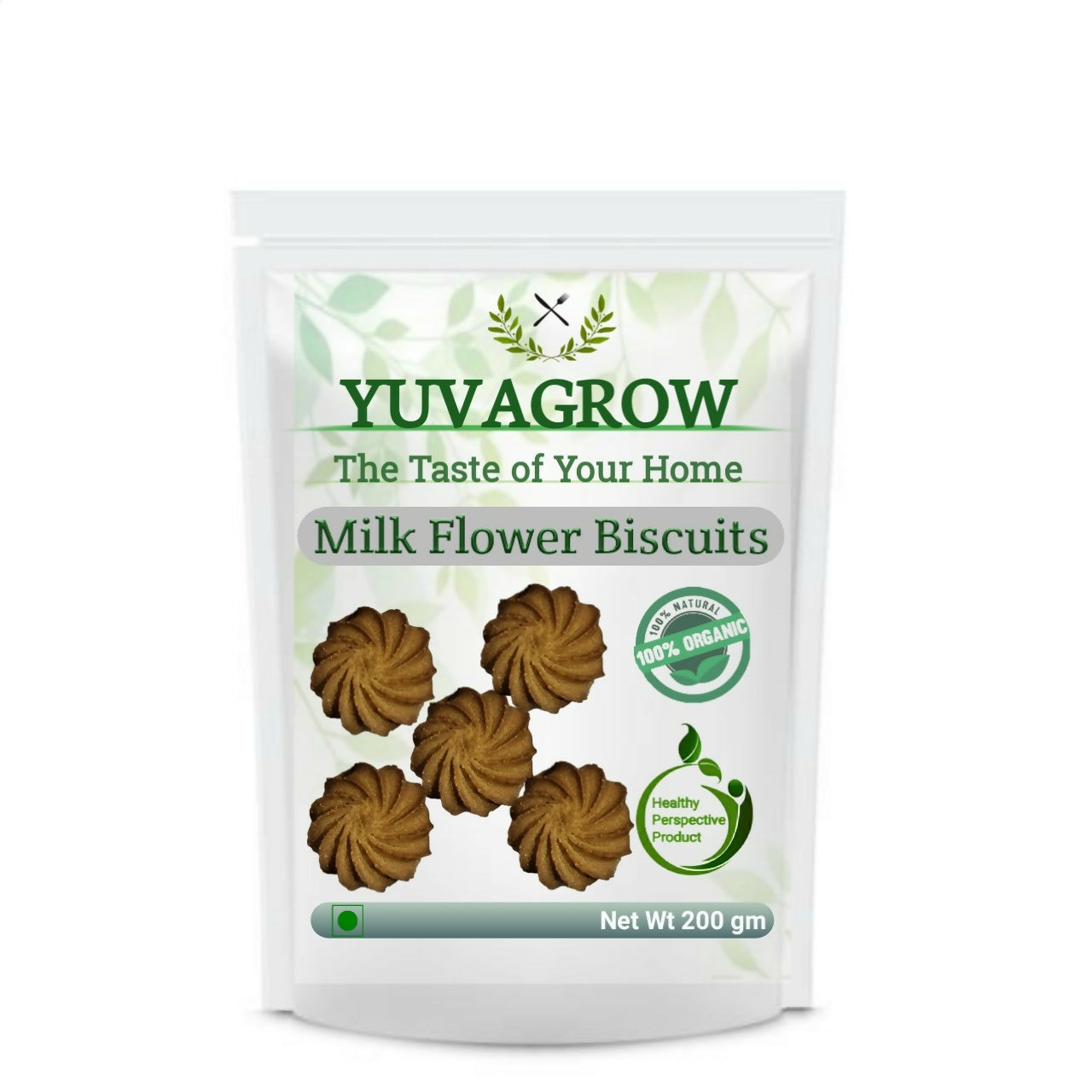 Yuvagrow Milk Flower Biscuits - Safuron