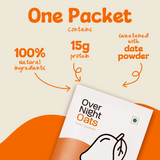 OverNightOats Mango Custard OverNightOats
