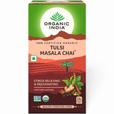 Organic India Tulsi Masala Chai 25 Tea Bags - Safuron