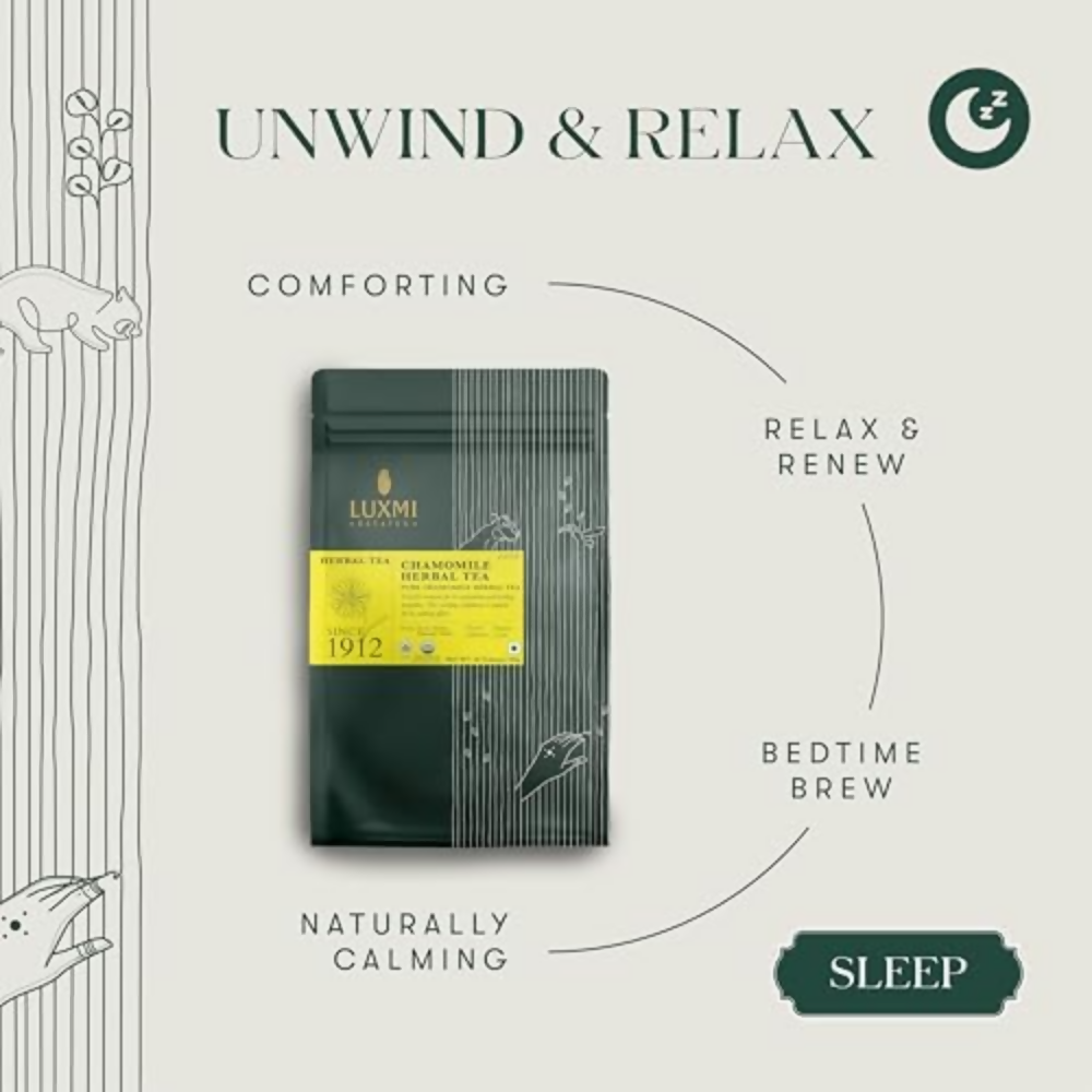 Luxmi Estates Organic Chamomile Herbal Infusion Luxmi Estates