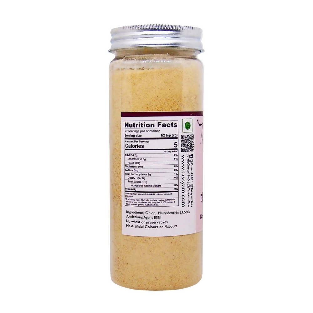 Tassyam Organics Strong Onion Powder Tassyam Organics