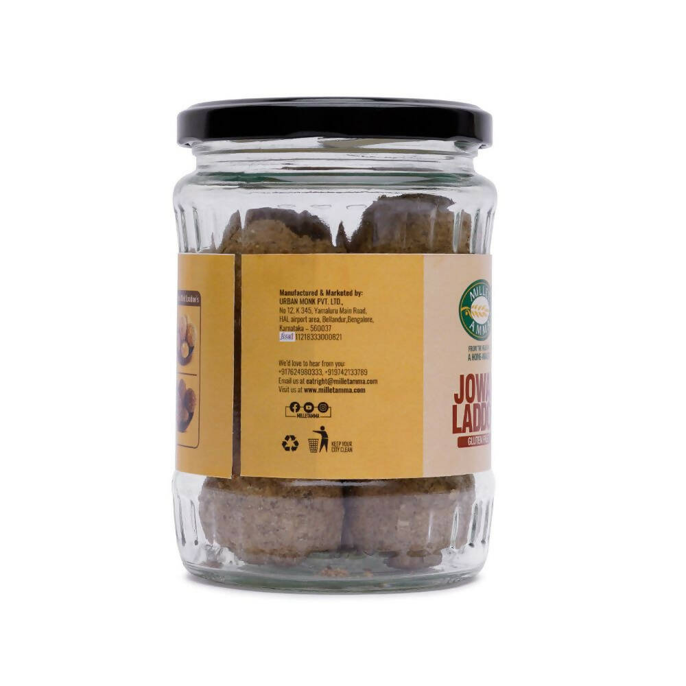 Millet Amma Jowar Laddoo-Made With Jaggery Millet Amma