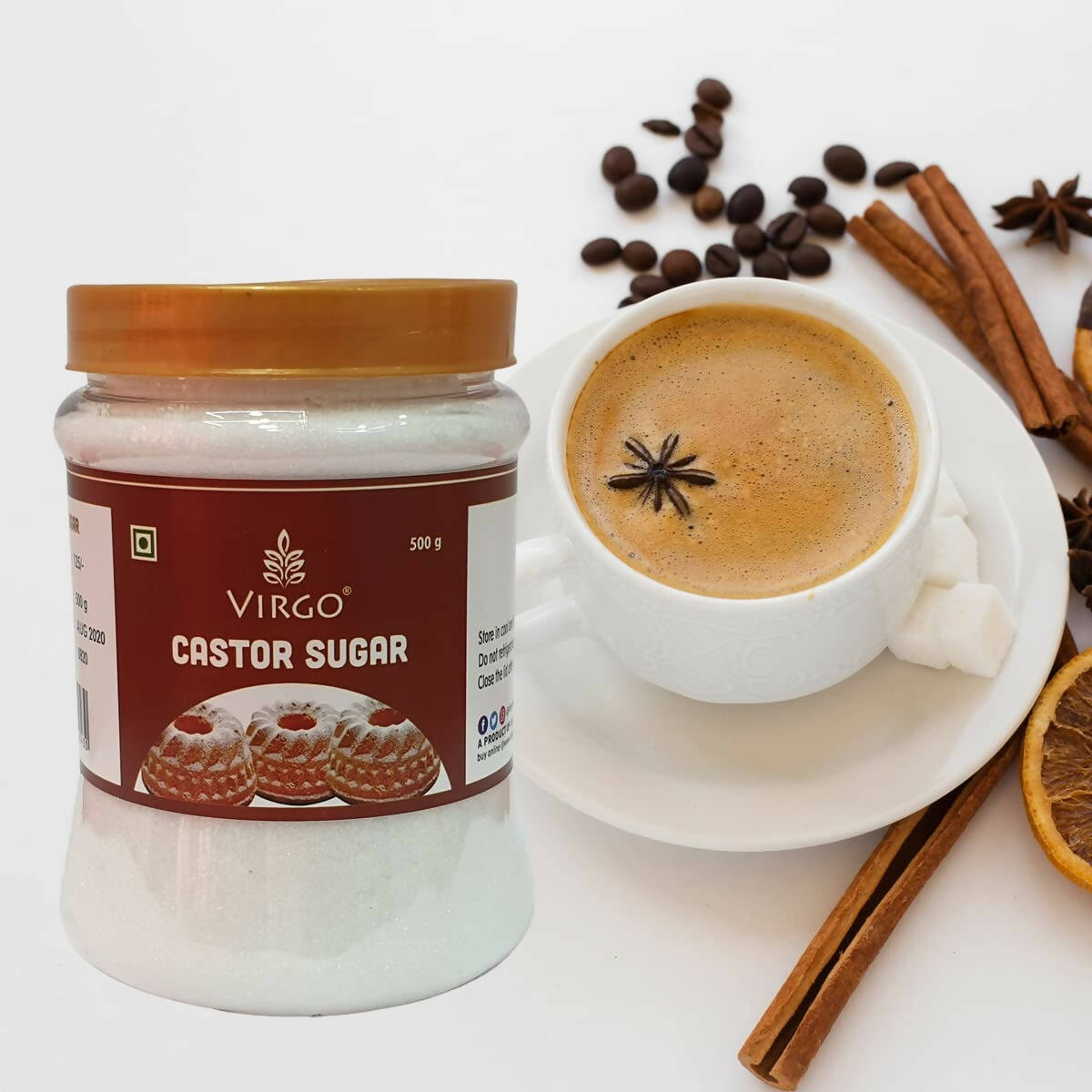 Virgo Castor Sugar Virgo Foods