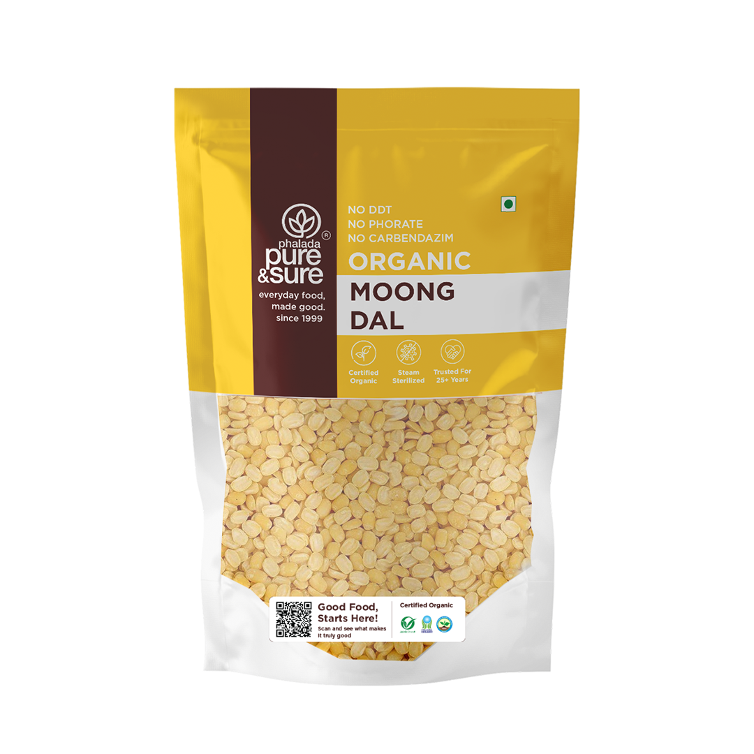 Pure & Sure Organic Moong Dal - Safuron