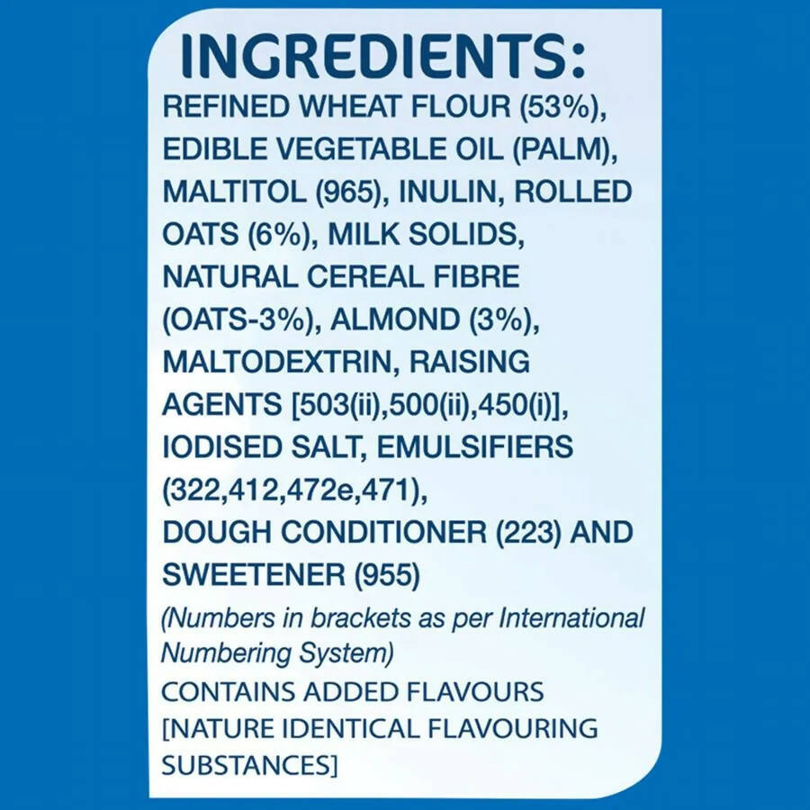 Britannia NutriChoice Essentials Oats Cookies - No Added Sugar Genie India