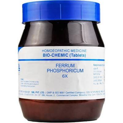 SBL Homeopathy Ferrum Phosphoricum / Phosphorica - Safuron
