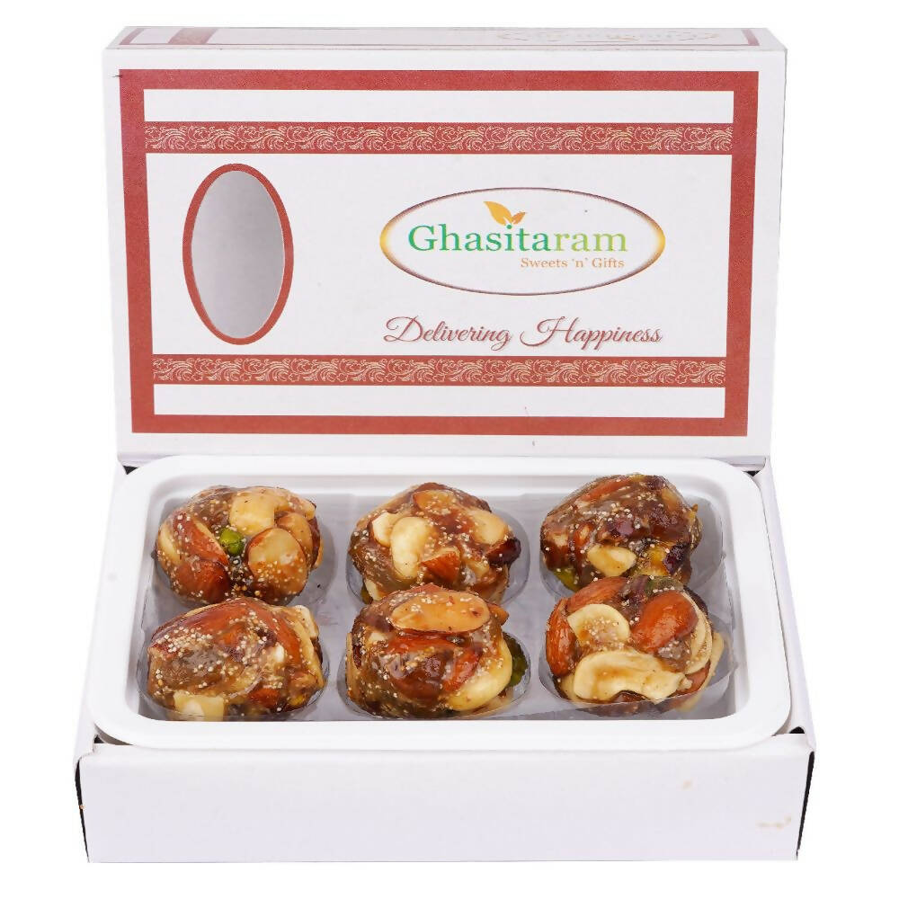 Ghasitaram Dry Fruit Laddoos with No Added Sugar - Safuron
