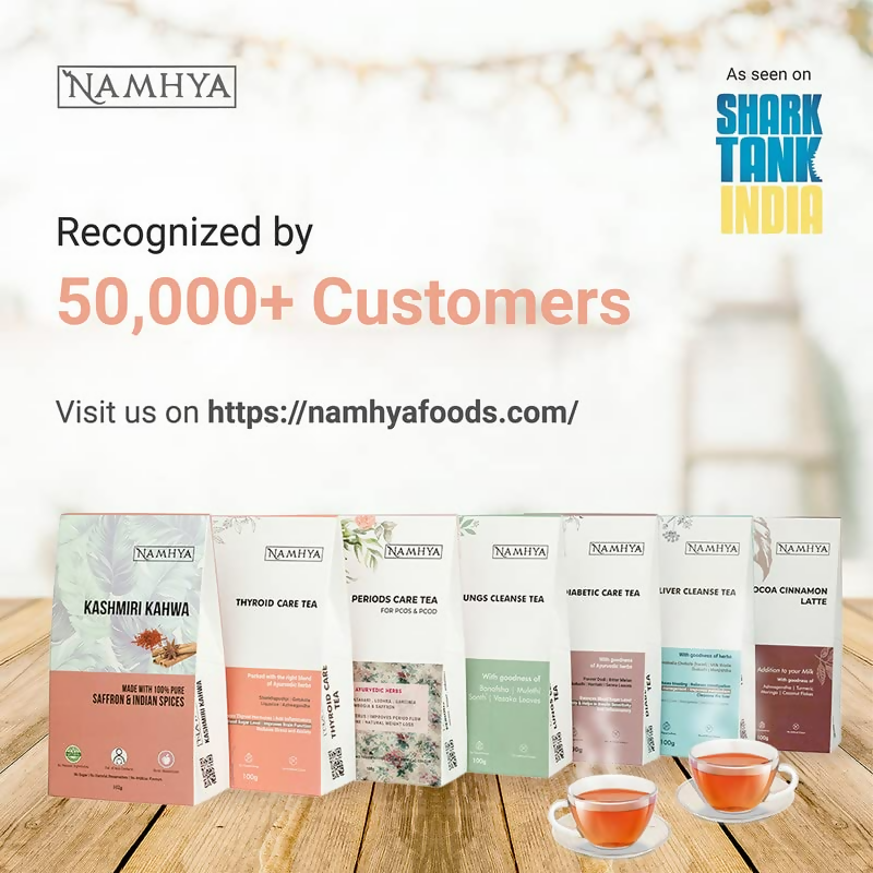 Namhya Ayurvedic Spiced Black Tea- Natural Immunity Booster Namhya
