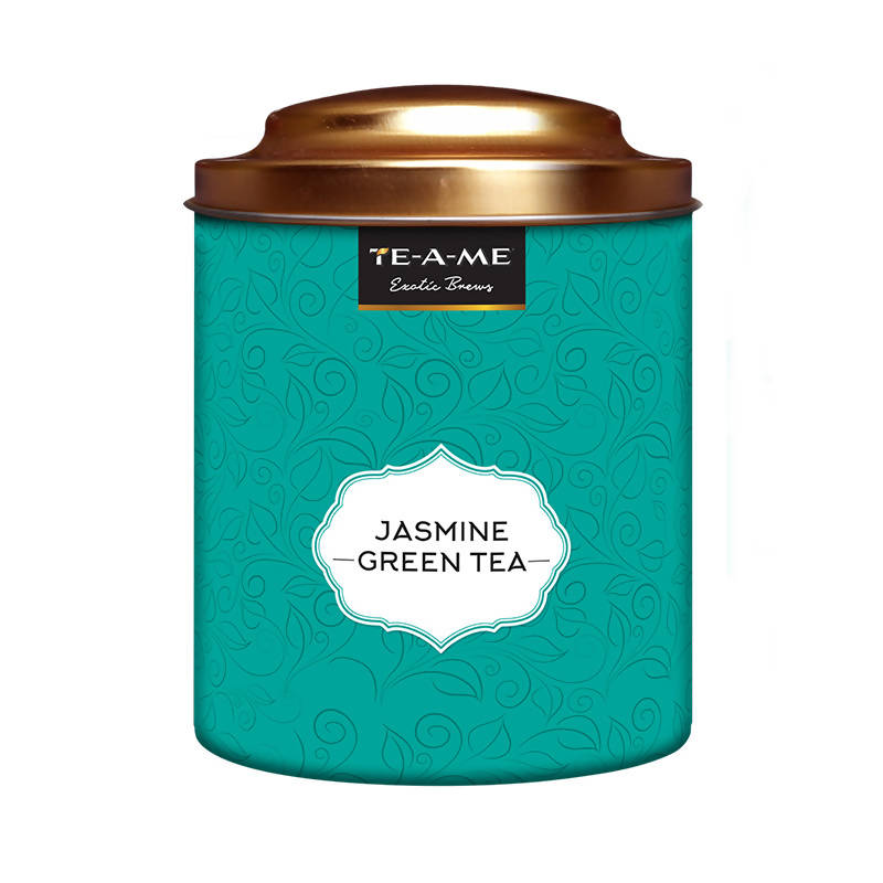 Teame Jasmine Green Tea Tin - Safuron