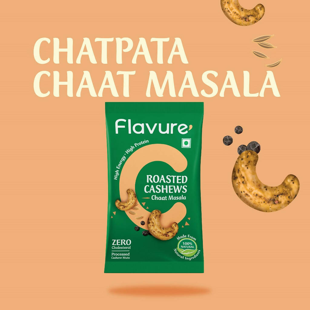 Flavure Roasted Cashew - Chaat Masala Flavure