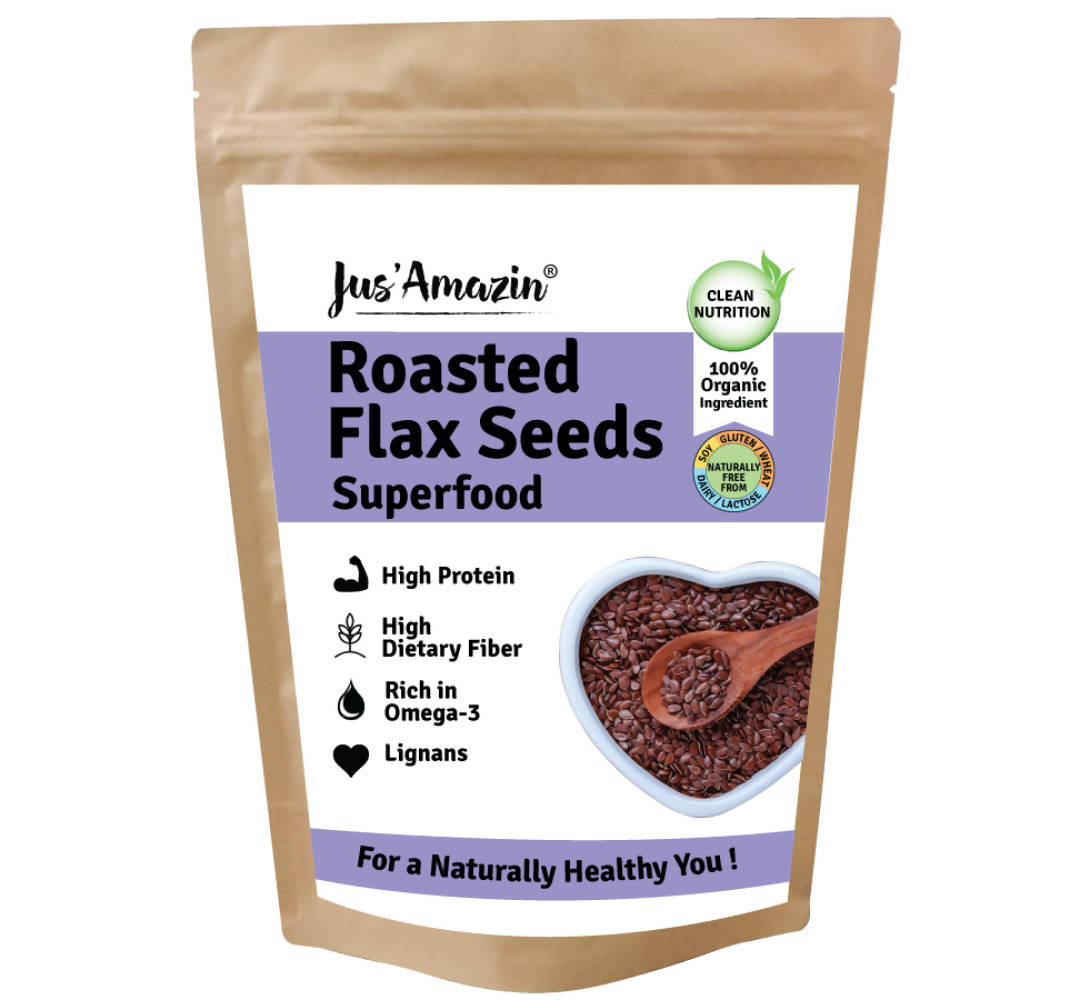 Jus Amazin Roasted Flax Seeds Superfood - Safuron