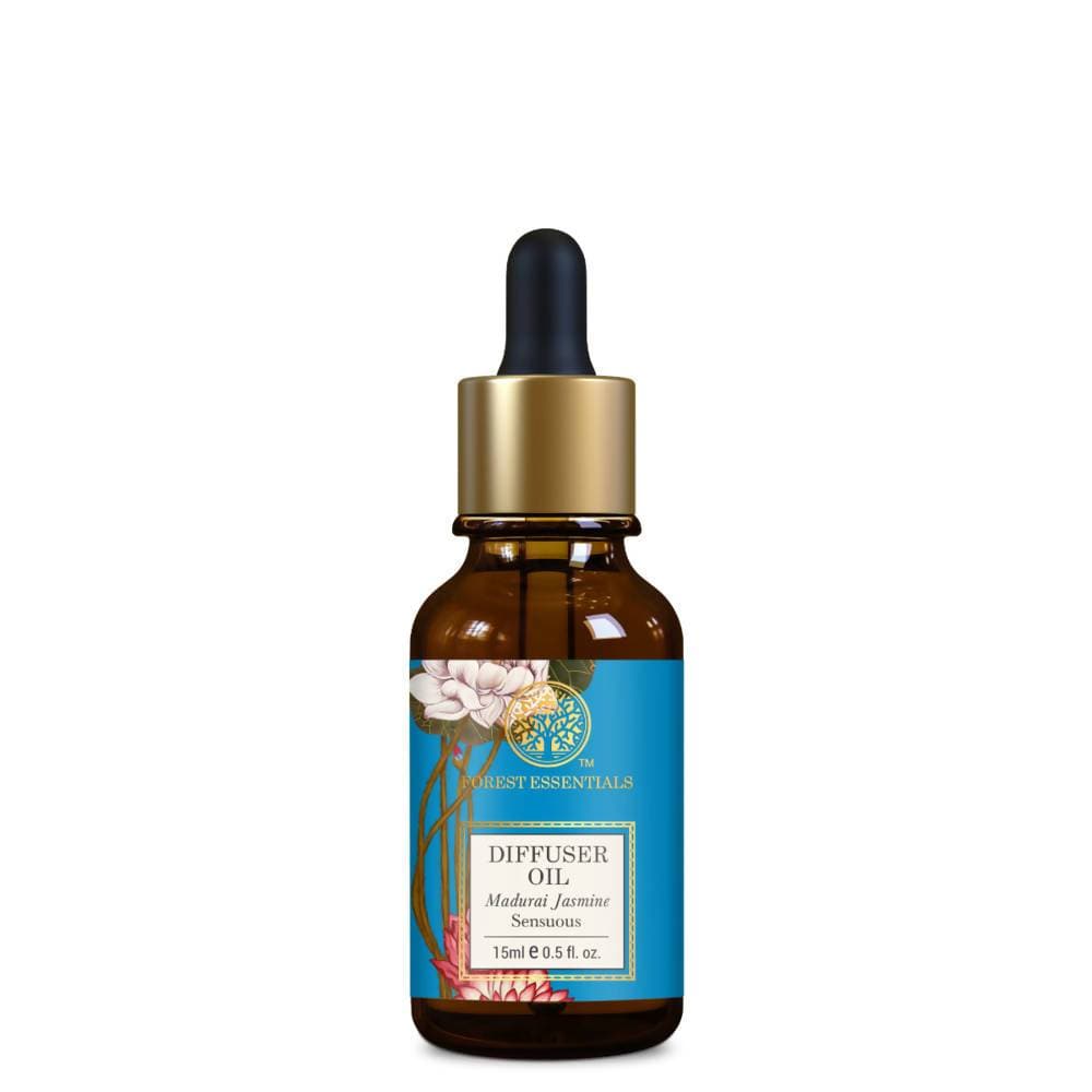 Forest Essentials Blended Diffuser Oil Madurai Jasmine - Safuron