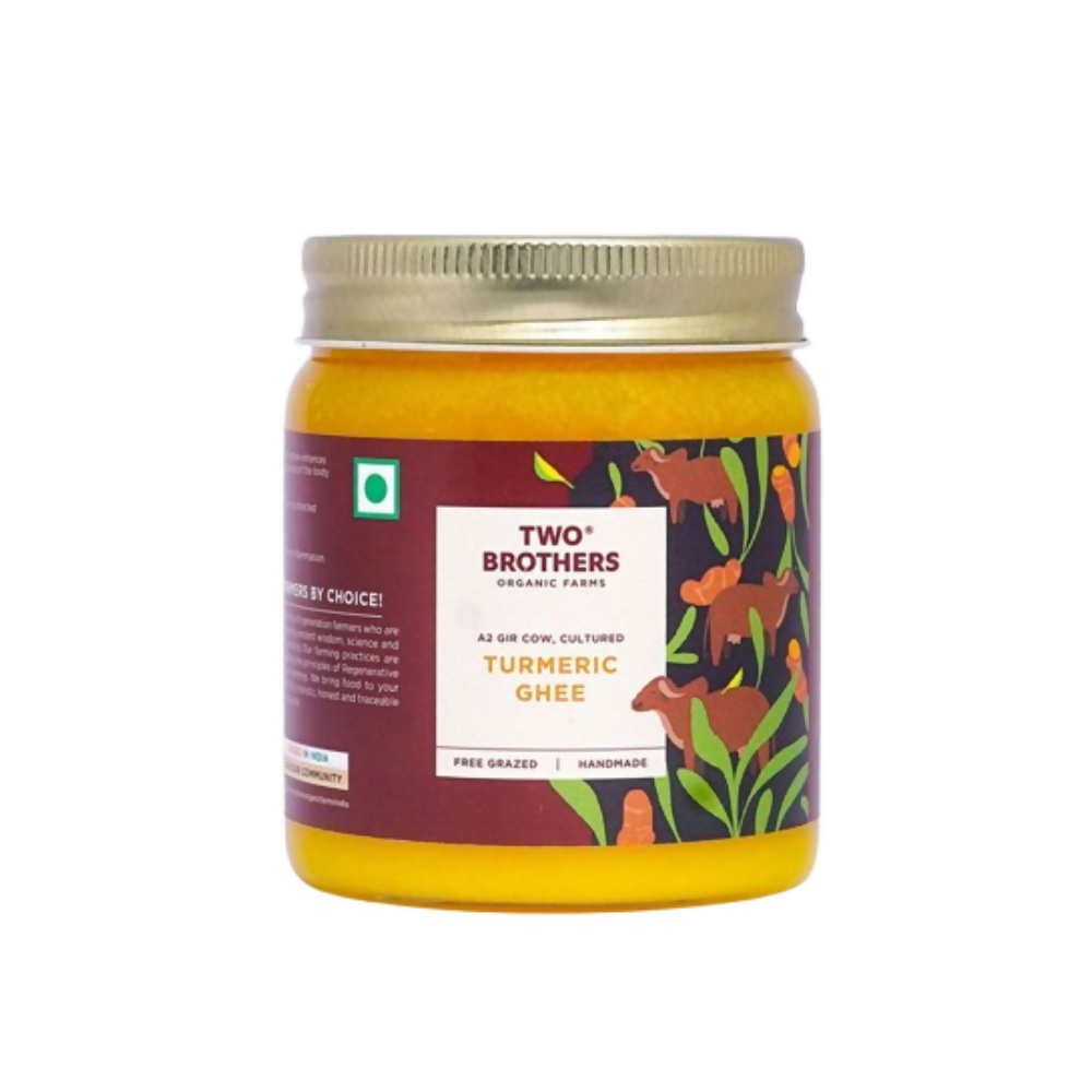 Two Brothers Organic Farms Turmeric Ghee Two Brothers Organic Farms