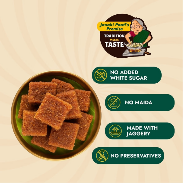 Sweet Karam Coffee Jaggery Coconut Burfi Sweet Karam Coffee