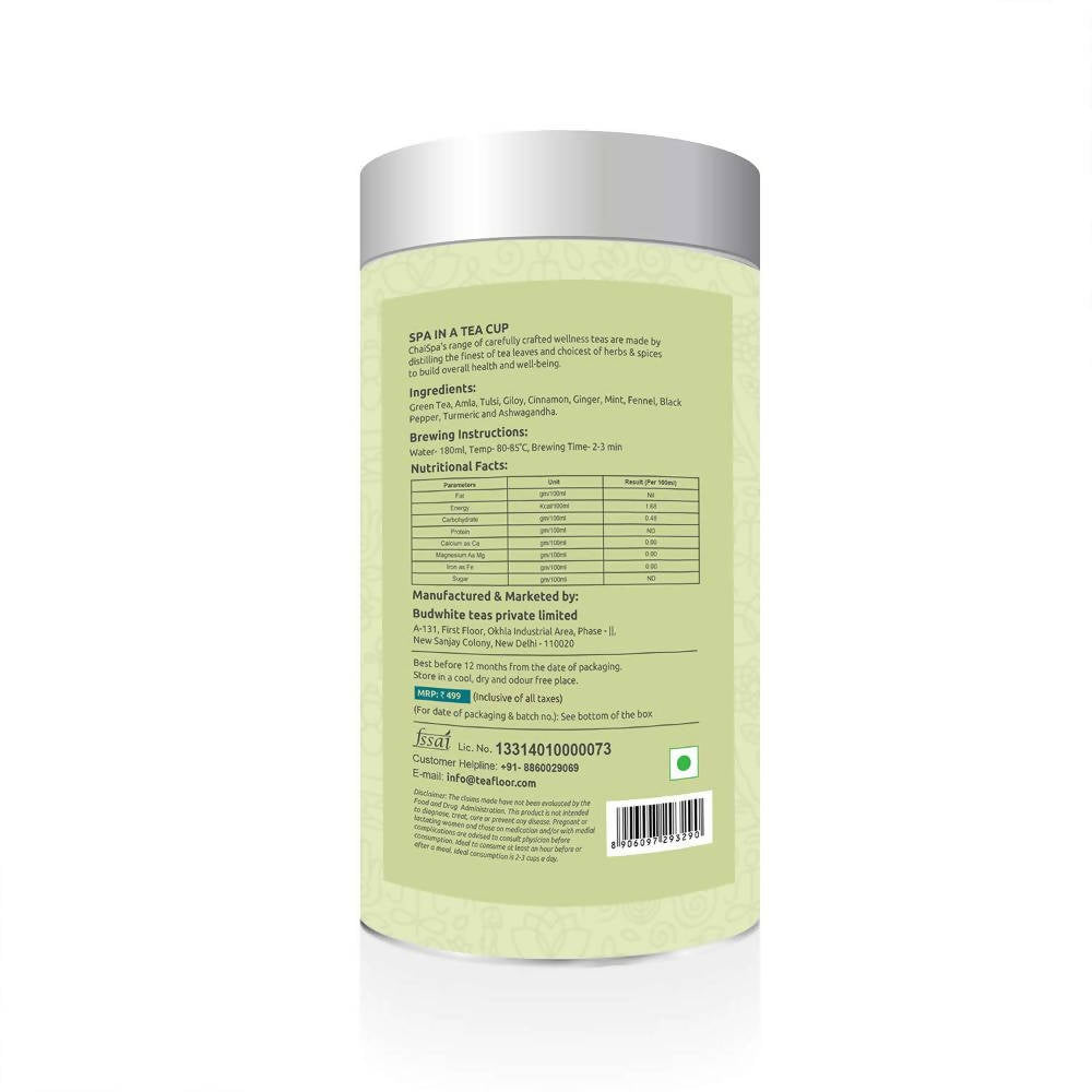 Chai Spa Immunity Booster Green Tea Chai Spa