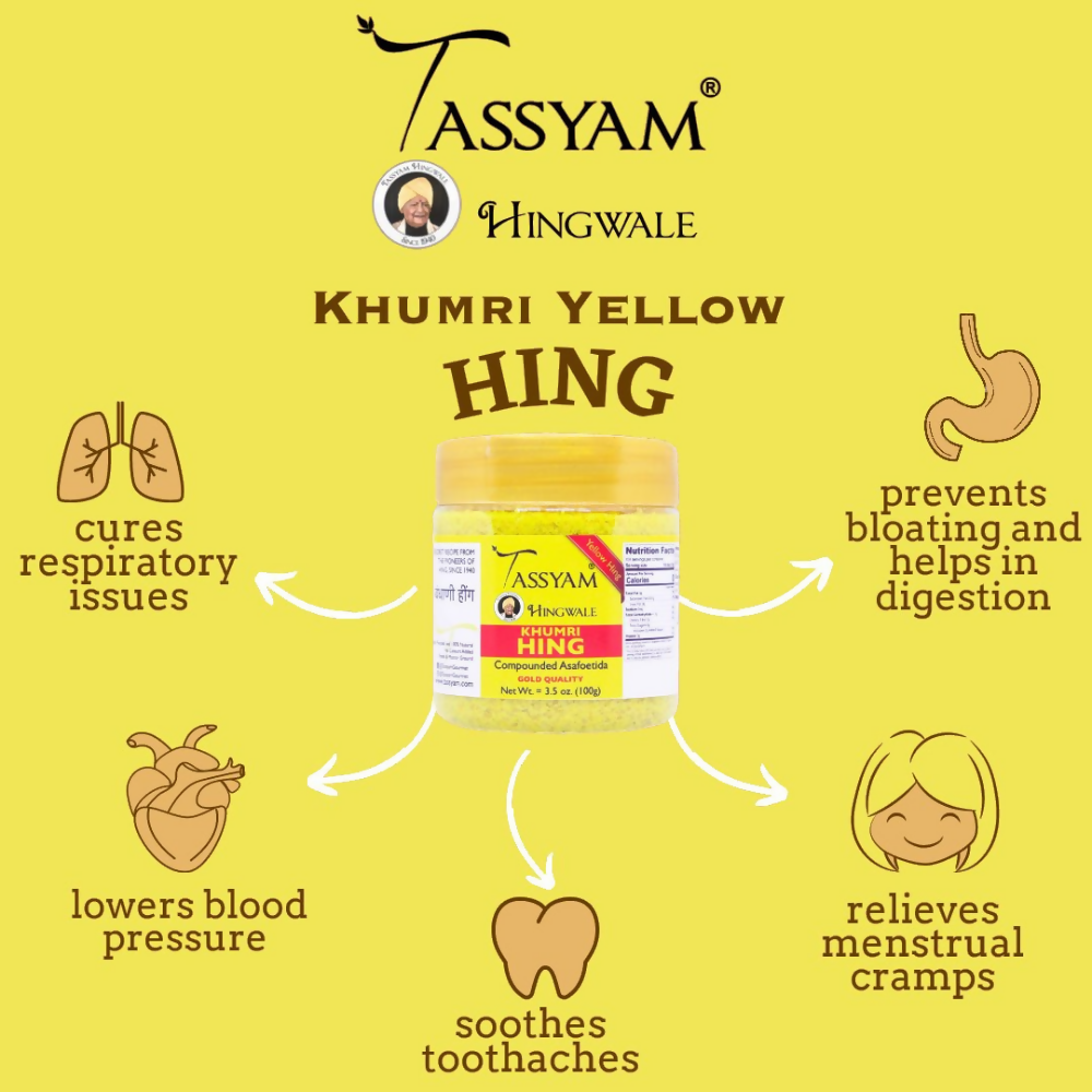 Tassyam Organics Khumri Yellow Hing Tassyam Organics