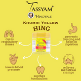 Tassyam Organics Khumri Yellow Hing Tassyam Organics