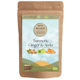 Satvi Wellness Turmeric Ginger Amla Tea| Turmeric Tea| Ginger Tea| Amla Tea | Herbal Tea Satvi Wellness