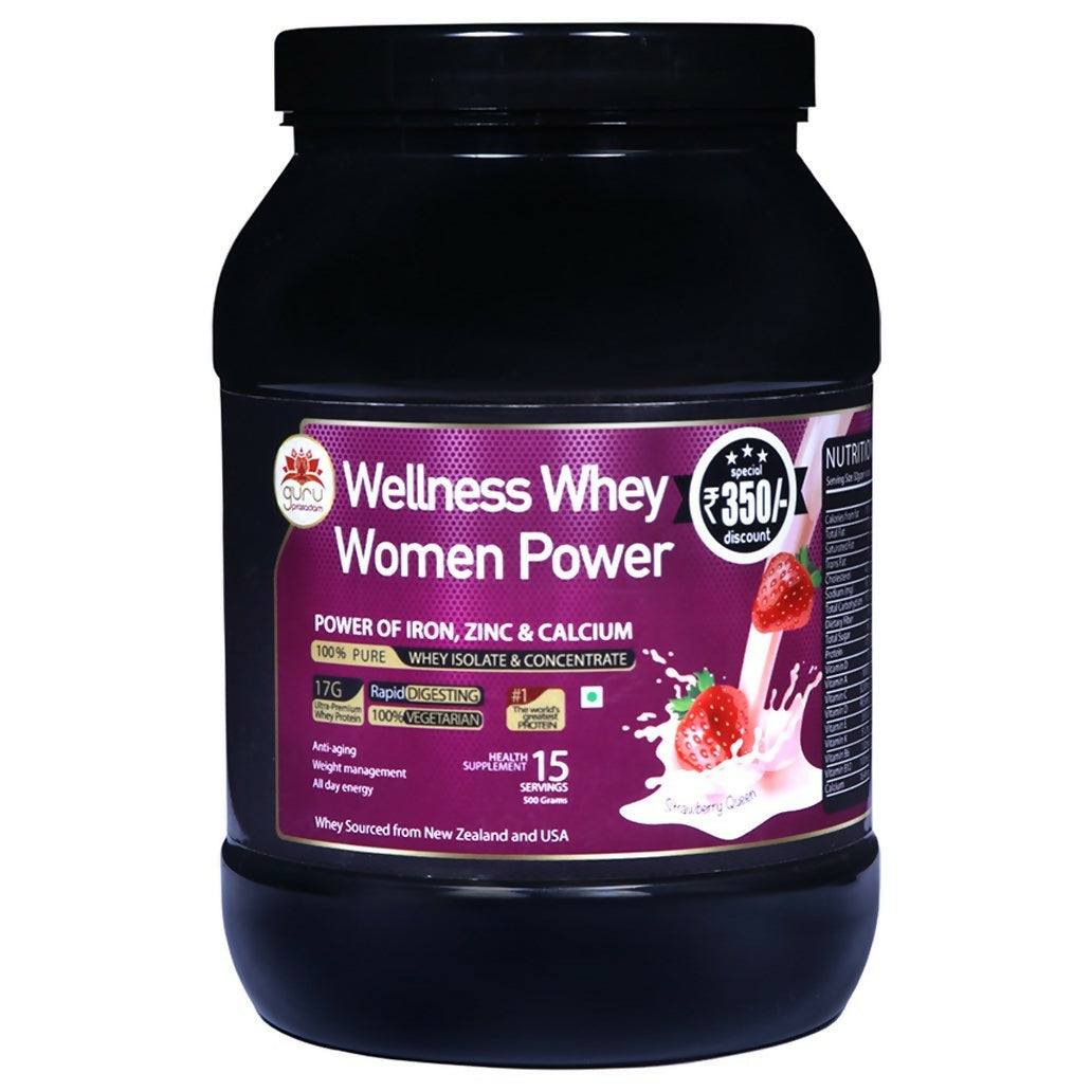 Guru Prasadam Wellness Whey Women Power Protein Guru Prasadam