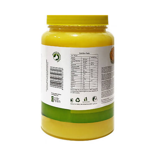Nature Land Organics Premium Desi Cow Ghee | Organic Ghee From Desi Cow | Homemade Ghee Nature Land Organics
