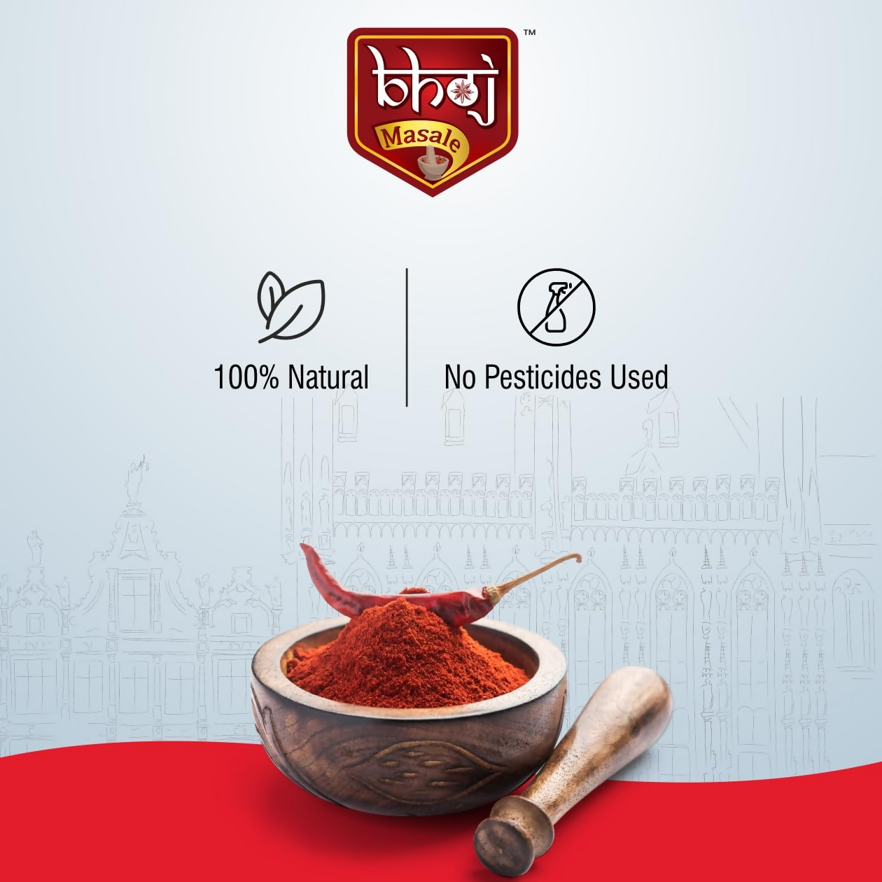 Bhoj Masale Lal Mirch Powder Bhoj Masale