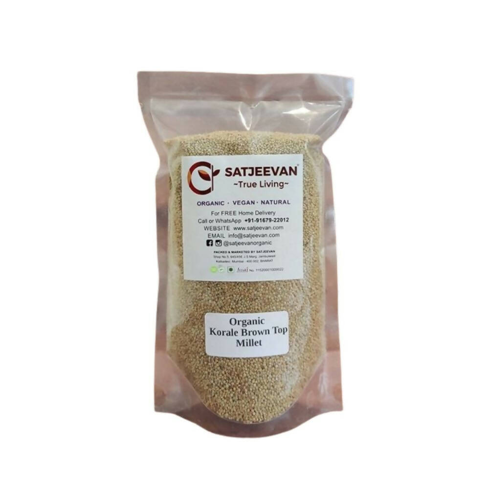 Satjeevan Organic Korale Browntop Millet Satjeevan