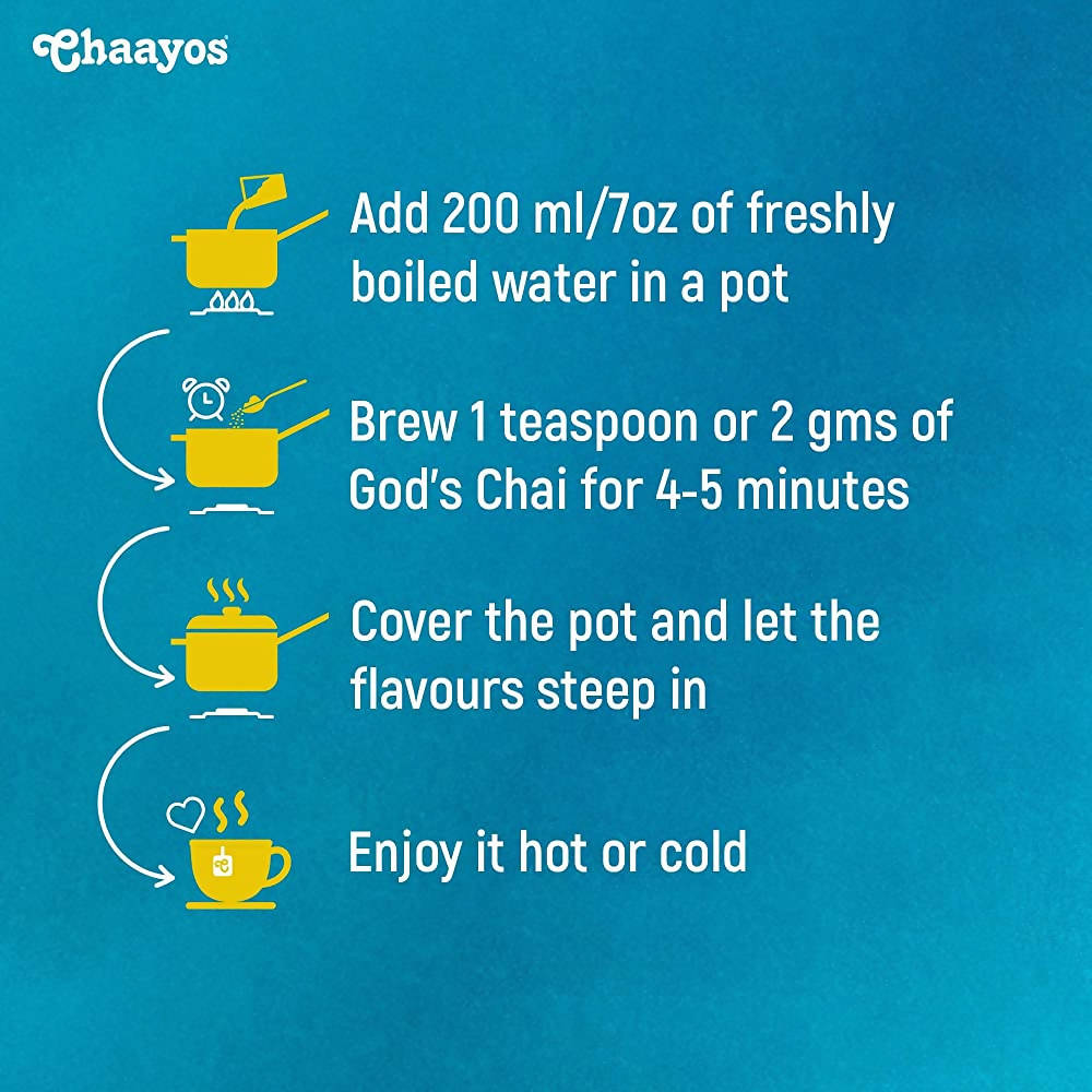 Chaayos God's Chai Herbal Tea Chaayos