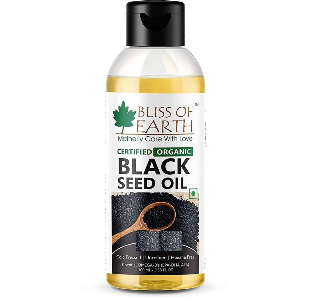 Bliss of Earth Certified Organic Black Seed Oil - Safuron