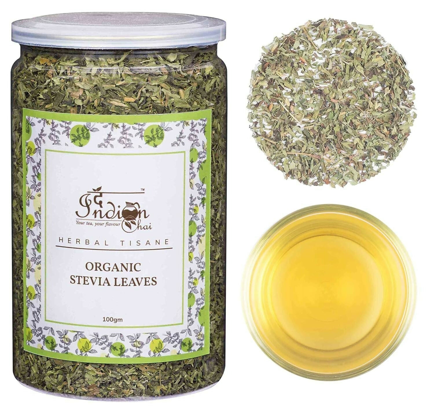 The Indian Chai - Organic Stevia Leaves Tea The Indian Chai