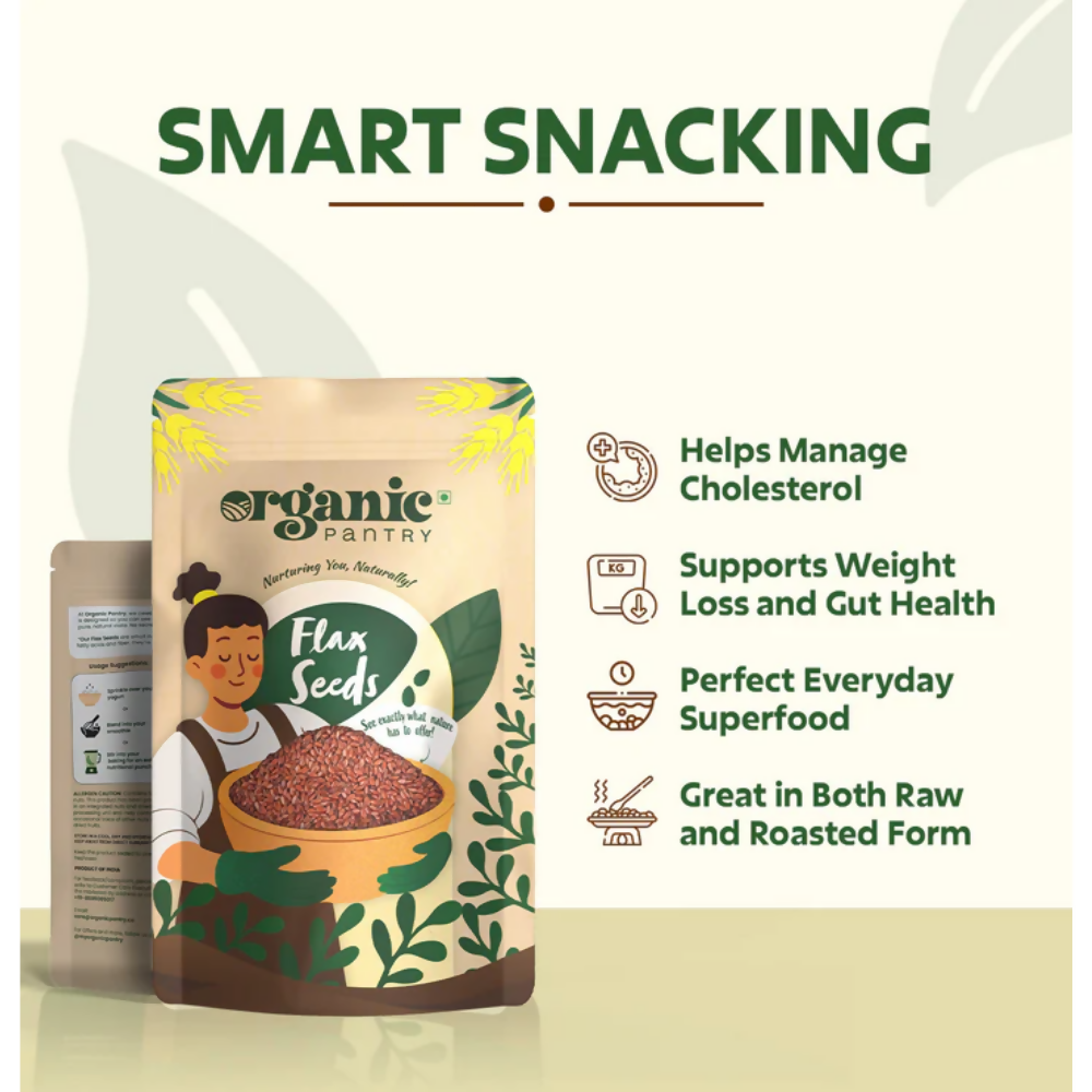 Organic Pantry Flax Seeds Organic Pantry