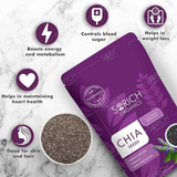 Sorich Organics Raw Chia Seeds and Flax Seeds Sorich