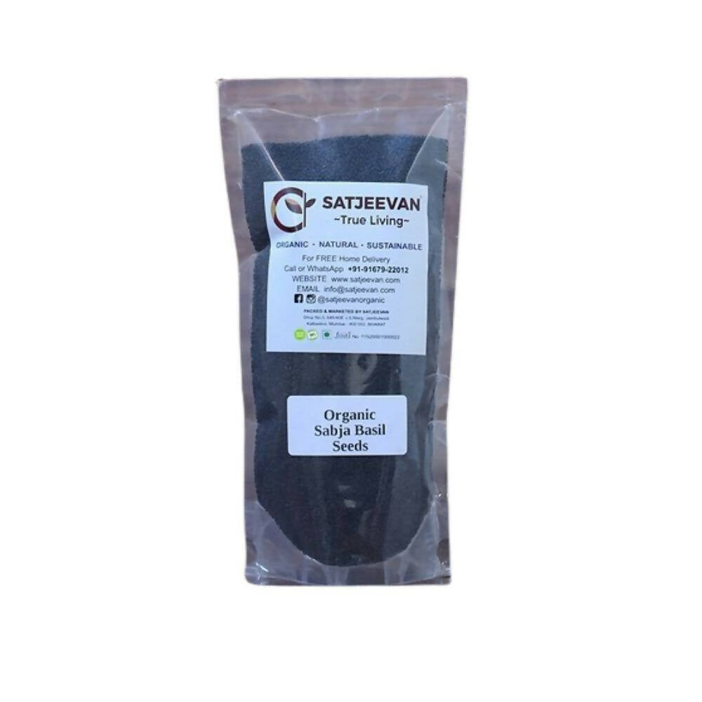 Satjeevan Organic Sabja Basil Seeds Satjeevan