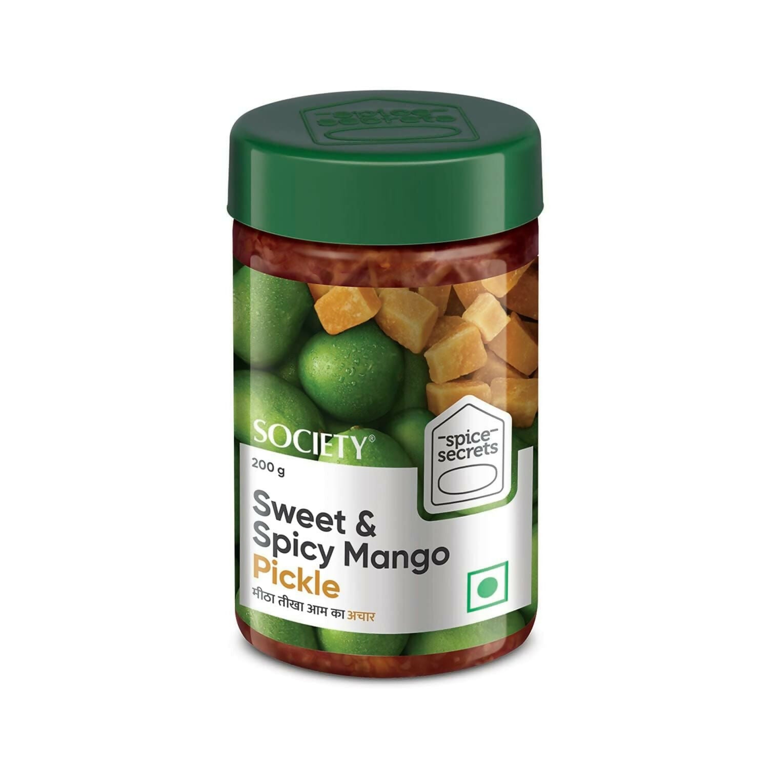 Society Sweet & Spicy Mango Pickle Jar - Safuron