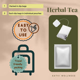 Satvi Wellness Ginger Tea Bags | Herbal Tea Satvi Wellness